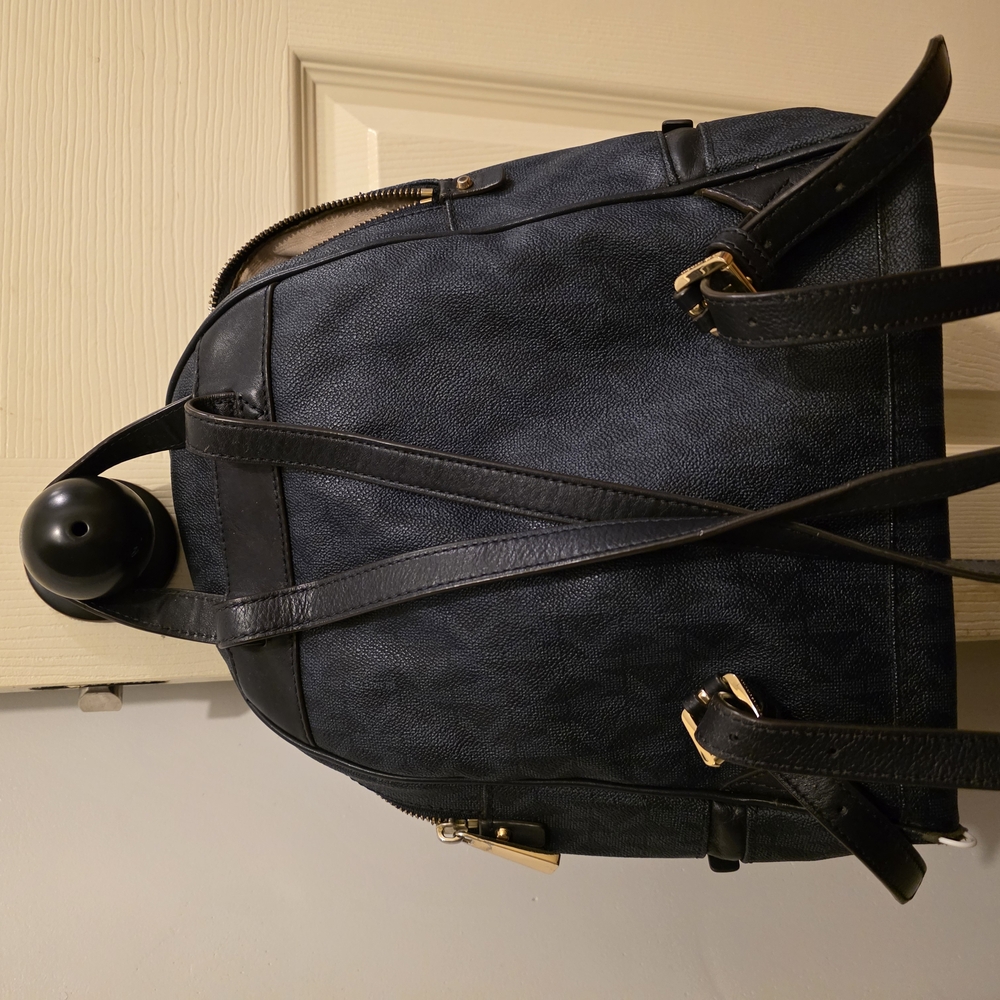 Blue MK Backpack - Picture 2 of 6